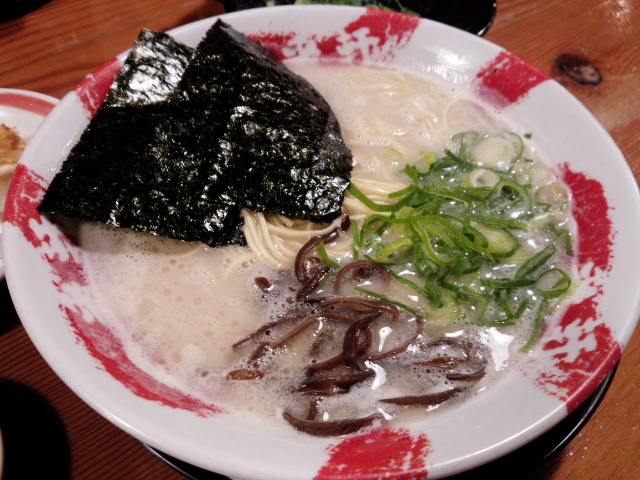 長浜ラーメン(肉抜き)